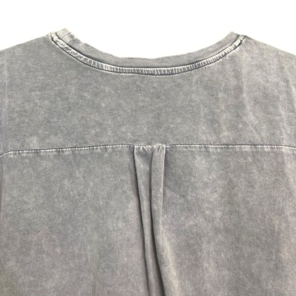 Z Supply Washed Grey Zodiac Cancer Short Sleeve Graphic T Shirt Medium - Picture 7 of 9